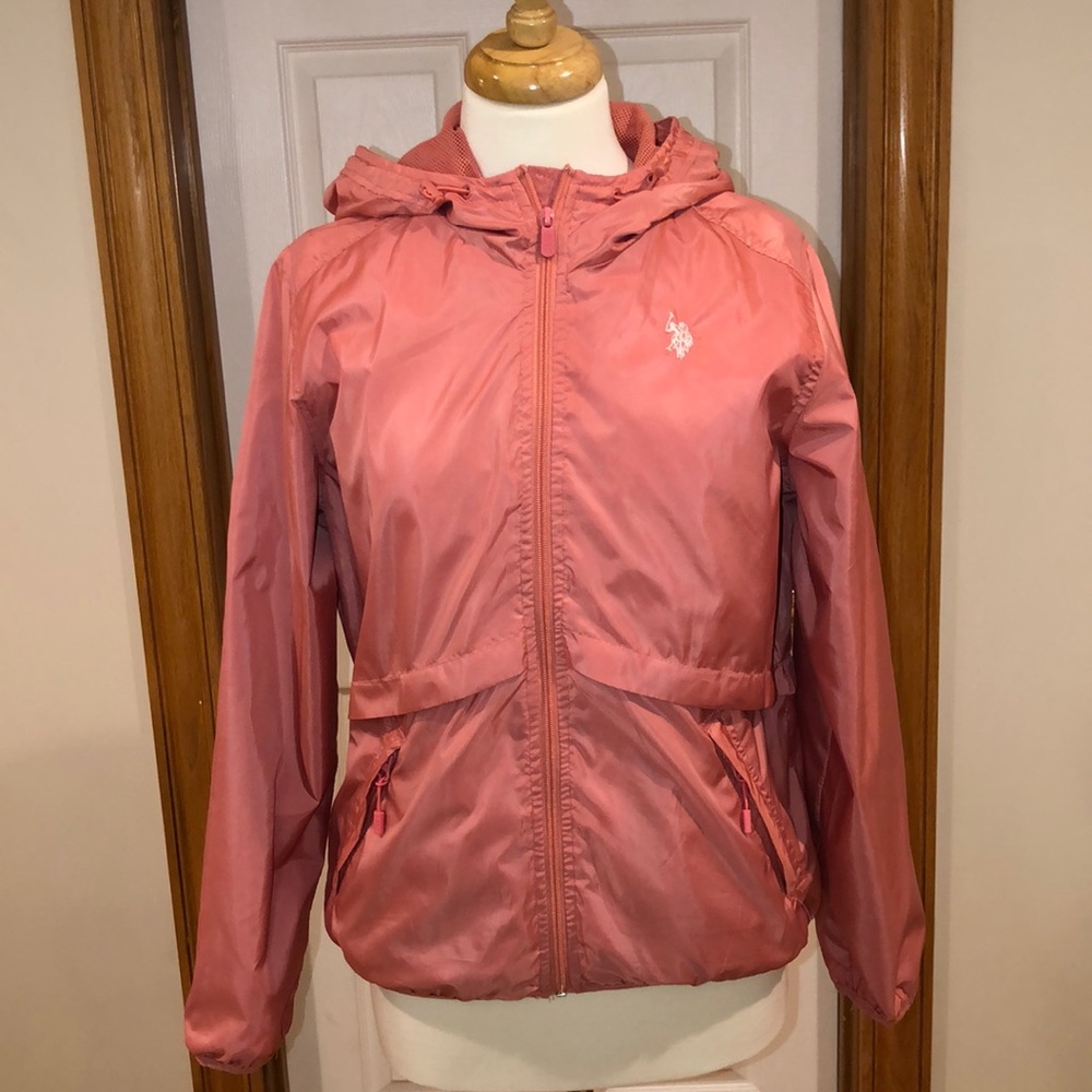 Polo Peach Wind Breaker